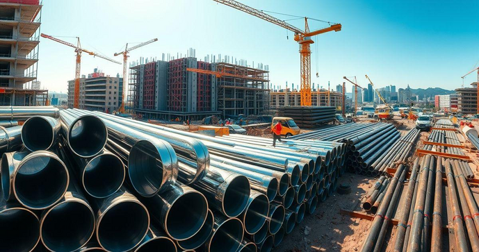 Tubos de aço: A escolha ideal para sua construção e projetos industriais